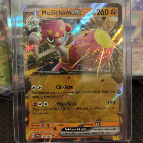 Medicham ex Pokemon card 080/142