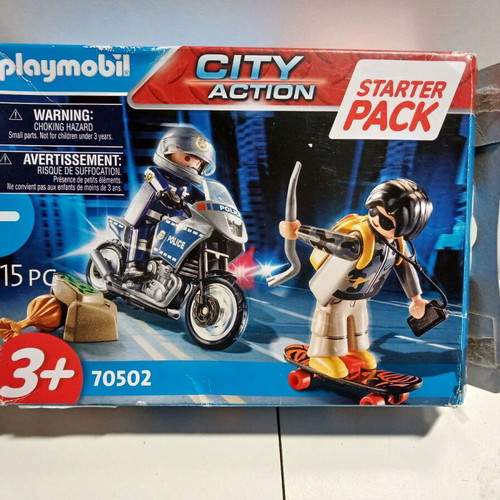 Playmobil City Action Starter Pack No 70502 used, 2021