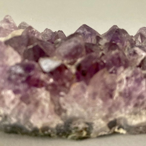 Decorative raw amethyst 10cm × 3cm like new