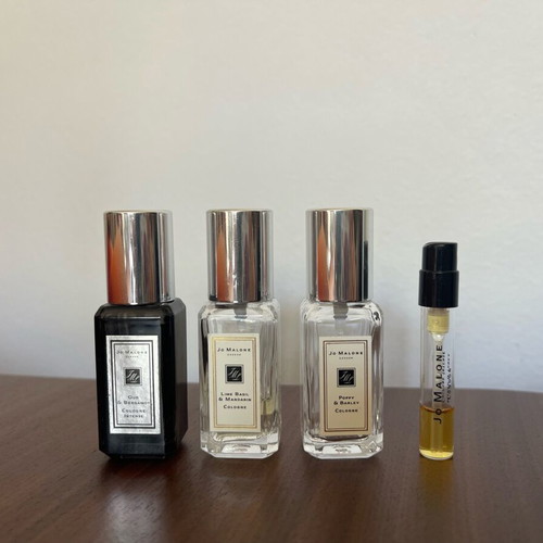 Jo Malone perfume miniatures used, set of 4