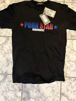 Dsquared2 t-shirt καινούργιο με ετικέτες, μέγεθος S, μαύρο