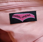 Fullah Sugah pink hand bag like new with decorative charms