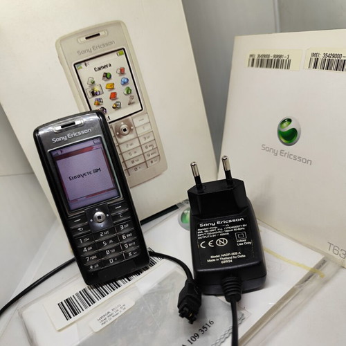 Sony Ericsson T630 Liquid Black collector's full box, like new