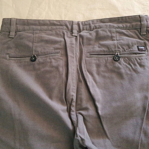 Zara men's pants used with belt dark gray
