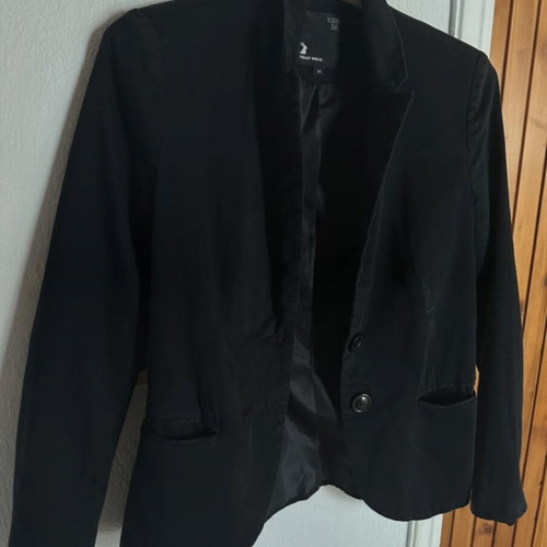 Black women's jacket Tally Weijl size 34 like new
