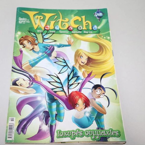 W.I.T.C.H. comic magazine issue 72 used, Greek
