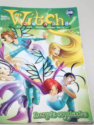 W.I.T.C.H. comic magazine issue 72 used, Greek