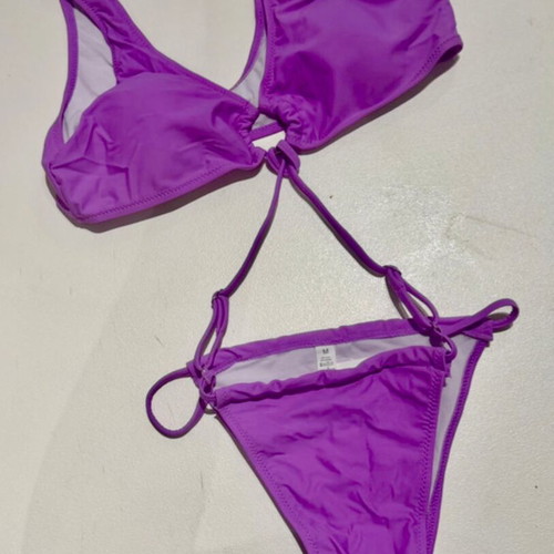 Bikini set new with tags, purple, sizes medium and large