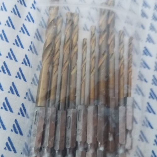 Drill Bits Set New, Pack of 10