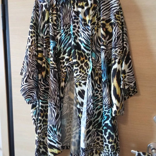 Women's kimono-pants set Inna Manoli like new, multicolor