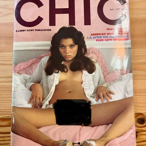 Chic Magazine May 1977 vintage collectible, used