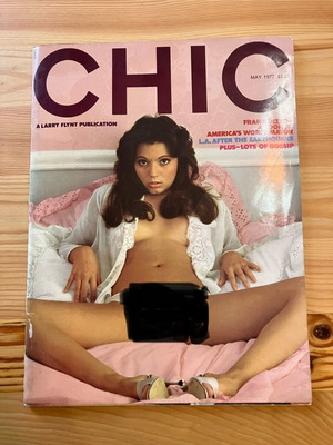 Chic Magazine May 1977 vintage collectible, used