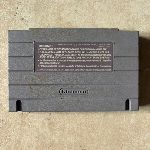 Championship Pool Super Nintendo SNES game