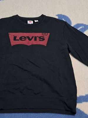 Μακρυμάνικη μπλούζα Levi's μέγεθος L σαν καινούργια, μαύρη