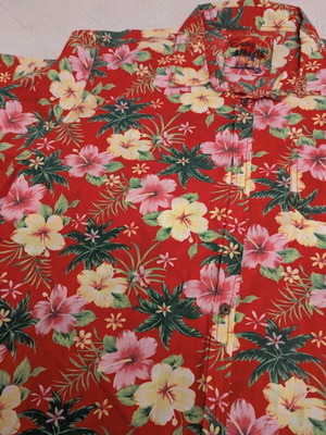 Hawaiian shirt like new, size 3XL, multicolored