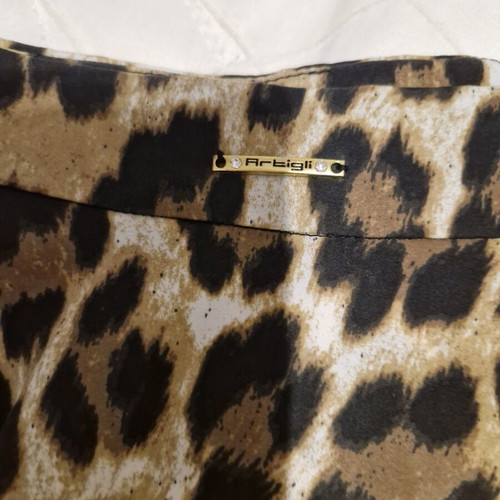 Artigli mini skirt like new, size 42, black and brown