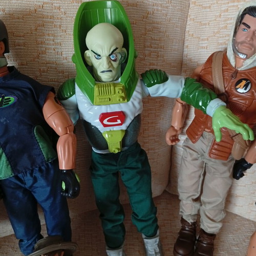 Max Steel figures collection used with accessories