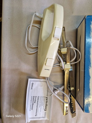 Electric knife Privileg Quelle like new