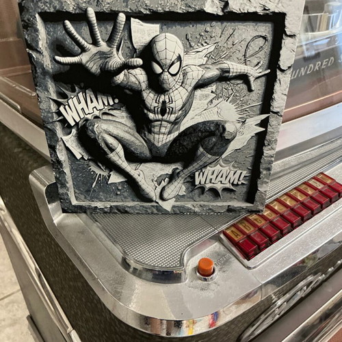 Spiderman Comics Style Decorative Plaque new, PLA material