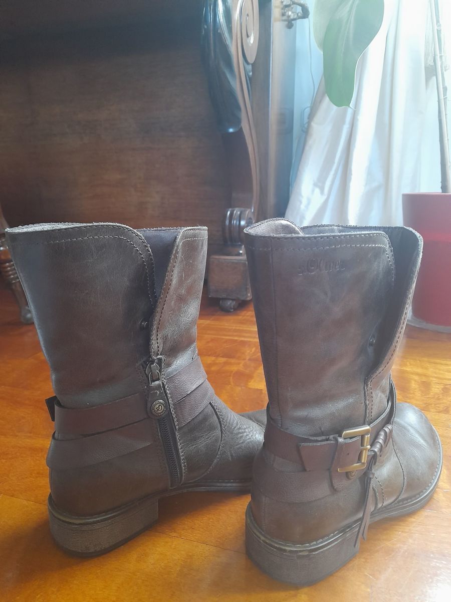 S oliver cowboy on sale boots