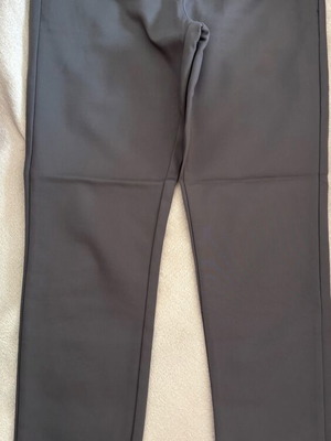 Fabric pants 3/4 used, gray, size S 36 8 Pink Woman