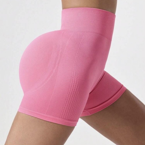 Women's Pink Sportswear Gym Yoga Shorts Leggings Size Medium New