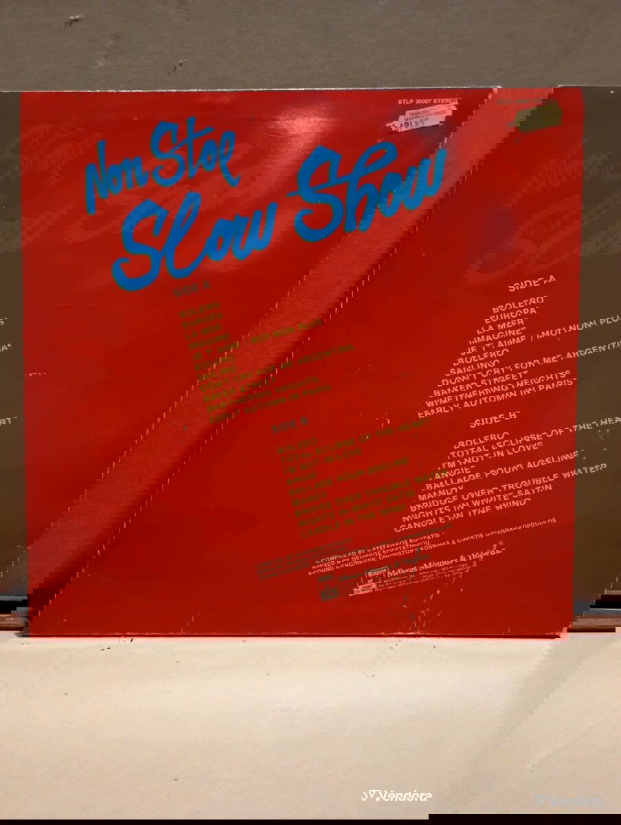 Non Stop Slow Show LP μεταχειρισμένο, blues