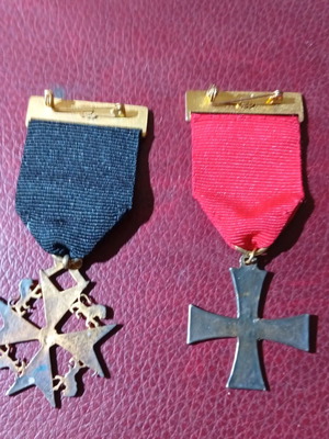 Two Masonic medals