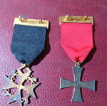 Two Masonic medals