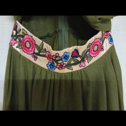 Karavan dress like new, green, size M