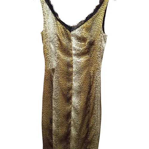 Toi&Moi leopard print dress like new, beige and brown