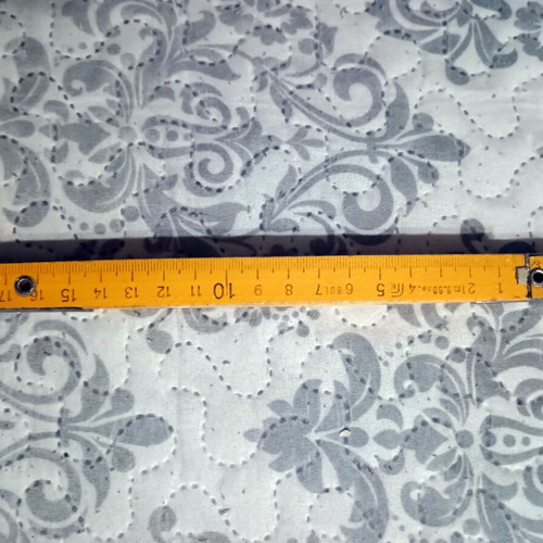 Authentic vintage wooden folding meter, carpentry tool