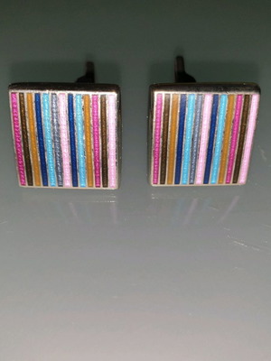 Men's cufflinks used in excellent condition
