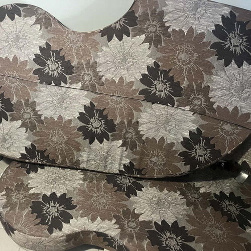 Corner sofa large, like new, brown beige