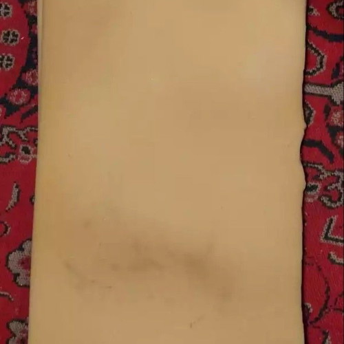 Foam double piece like new, approx 29x69x2 cm for sewing padding