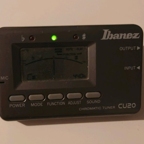 Chromatic Tuner Ibanez CU20 used digital tuner
