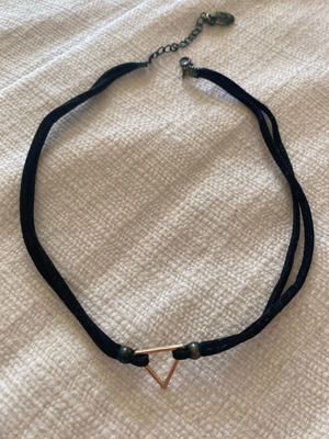 Choker velvet like new, black
