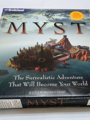 Myst Big Box PC μεταχειρισμένο, adventure, Broderbund