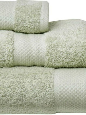 Luxor Sage Bath Towel Set 3 pcs new 600gr/m²