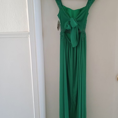 Summer formal dress new one size green
