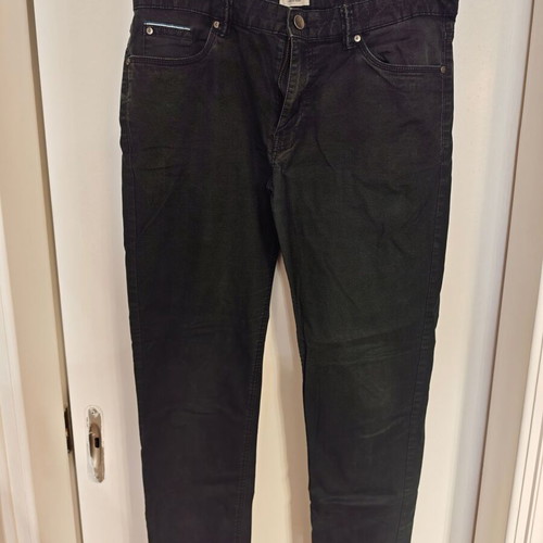 Montego men's pants used, dark green/grey, size W34 L32