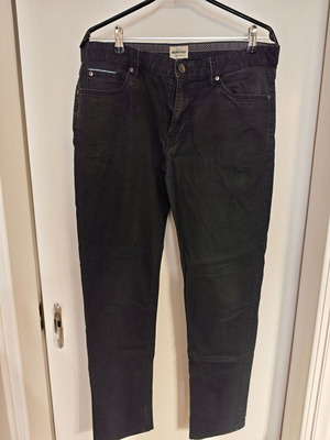 Montego men's pants used, dark green/grey, size W34 L32