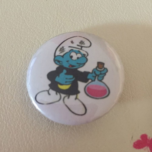 Smurf pin new with various designs