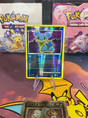 Pokemon card reverse holo Shellos Rise of Rivals σαν καινούργιο