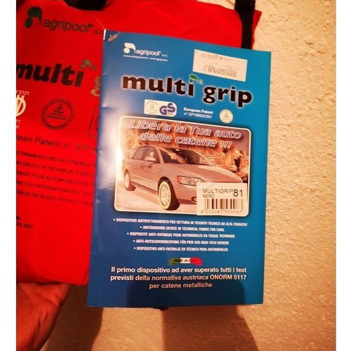 Multigrip TG81 fabric snow chains new