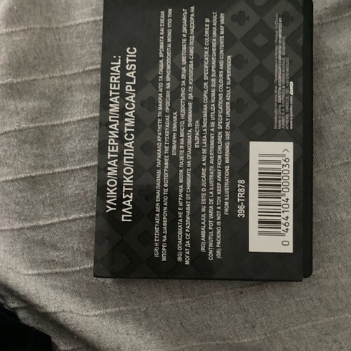 Playing cards new sealed