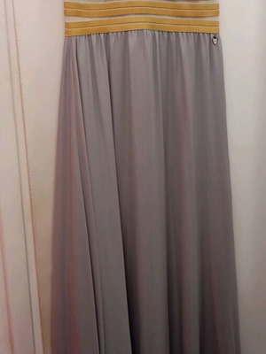 Long dress Lynne silver gold, like new