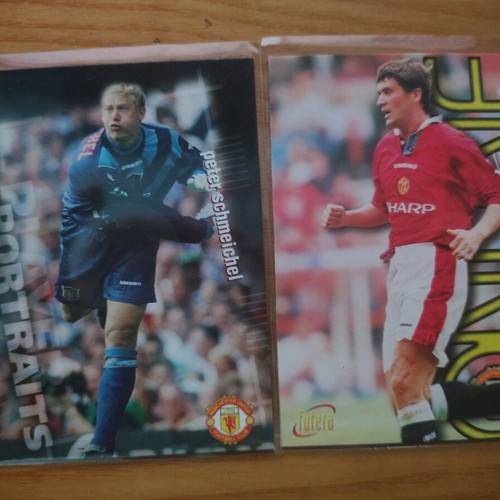 Futera1997 Manchester United lot of 25 used cards with sleeves