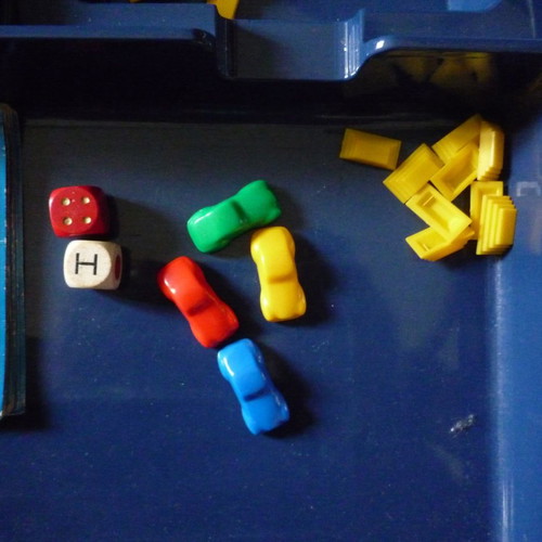 Hotel board game used, classic edition with damages