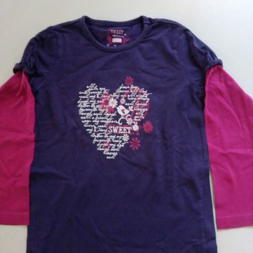 Sweet Baby blouse for girl used, blue, size 110 cm